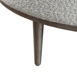 Kirkland's Home Benches & Ottomans-Round Upholstered Ottoman