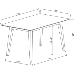 Kirkland's Home Dining Sets-Rubberwood Handwoven Rope 6-Pc. Dining Set