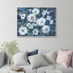 Kirkland's Home Framed Art-Rugosa Roses Floral Framed Wall Art