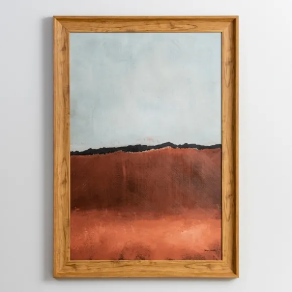 Kirkland's Home Framed Art-Rusted Landscape Framed Art Print