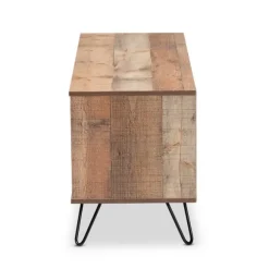 Kirkland's Home Tv Stands & Media Consoles-Rustic Oak Wood Tv Stand