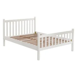 Kirkland's Home Beds & Headboards-Rustic Pine Spindle Full Bed Frame