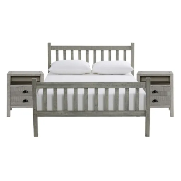 Kirkland's Home Beds & Headboards-Rustic Pine Spindle 3-Pc. Full Bedroom Set