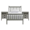 Kirkland's Home Beds & Headboards-Rustic Pine Spindle 3-Pc. Twin Bedroom Set