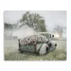 Kirkland's Home Canvas Art-Sage Flower Truck Canvas Art Print, 30X24 In.
