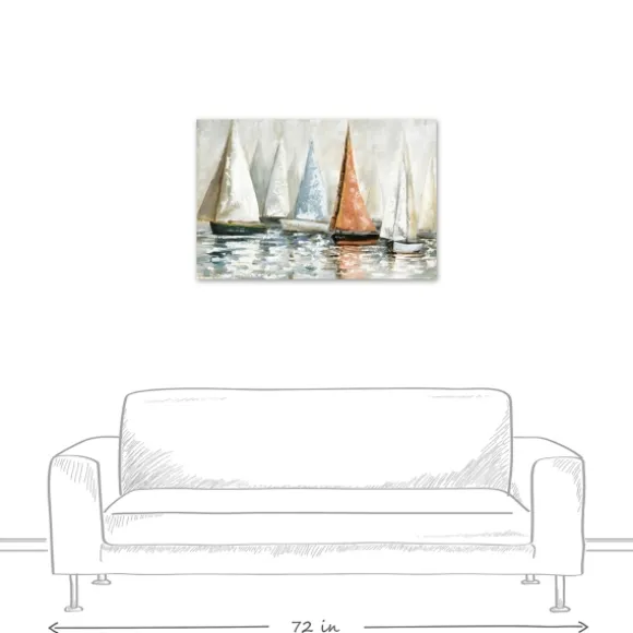 Kirkland's Home Canvas Art-Sailboat Dreams Canvas Art Print