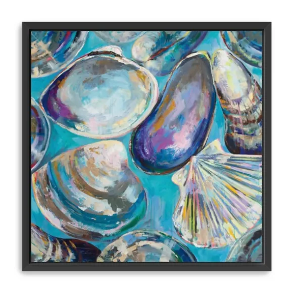 Kirkland's Home Framed Art-Salt Water Finds Framed Canvas Art Print