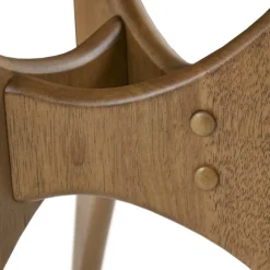 Kirkland's Home Coffee Tables-Savannah Wooden Triangle Coffee Table