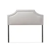 Kirkland's Home Beds & Headboards-Scalloped Corner Queen Headboard