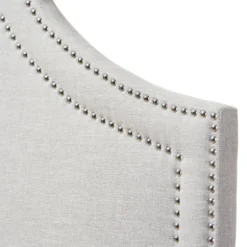 Kirkland's Home Beds & Headboards-Scalloped Corner Queen Headboard