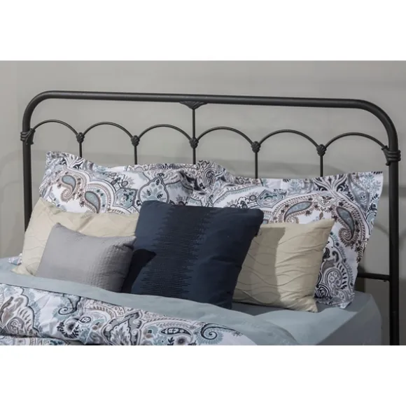 Kirkland's Home Beds & Headboards-Scalloped Metal Josie King Headboard