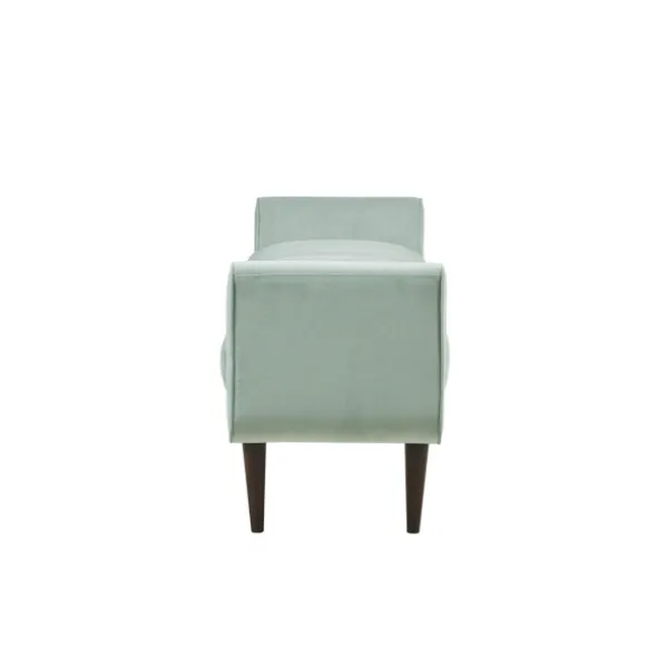Kirkland's Home Benches & Ottomans-Seafoam Velvet Bench