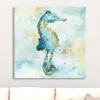 Kirkland's Home Canvas Art-Seahorse Giclee Canvas Art Print