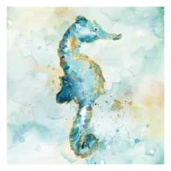 Kirkland's Home Canvas Art-Seahorse Giclee Canvas Art Print