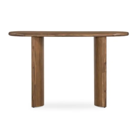 Kirkland's Home Console Tables-Seasoned Paden Wood Console Table