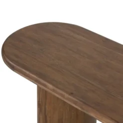 Kirkland's Home Console Tables-Seasoned Paden Wood Console Table