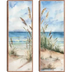 Kirkland's Home Canvas Art-Seaview Panel I & Ii 2-Pc. Canvas Art Print Set