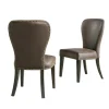 Kirkland's Home Dining Chairs-Sevana Faux Leather Dining Chairs, Set Of 2