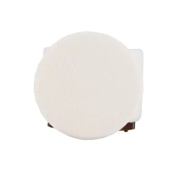 Kirkland's Home Benches & Ottomans-Sherpa Upholstered Storage Ottoman