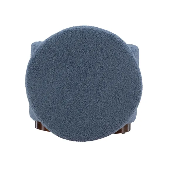 Kirkland's Home Benches & Ottomans-Sherpa Upholstered Storage Ottoman