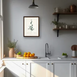 Kirkland's Home Framed Art-Sida Greenery Black Beaded Framed Art Print