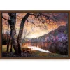 Kirkland's Home Framed Art-Silence Of Sunset Framed Canvas Art Print