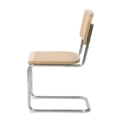 Kirkland's Home Dining Chairs-Silver Framed Woven Cane Dining Chairs, Set Of 2