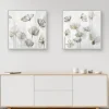Kirkland's Home Canvas Art-Silver Poppies 2-Pc. Canvas Art Print Set