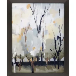 Kirkland's Home Framed Art-Silversong Birch Abstract Framed Art Print