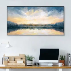 Kirkland's Home Canvas Art-Skylights Framed Canvas Art Print