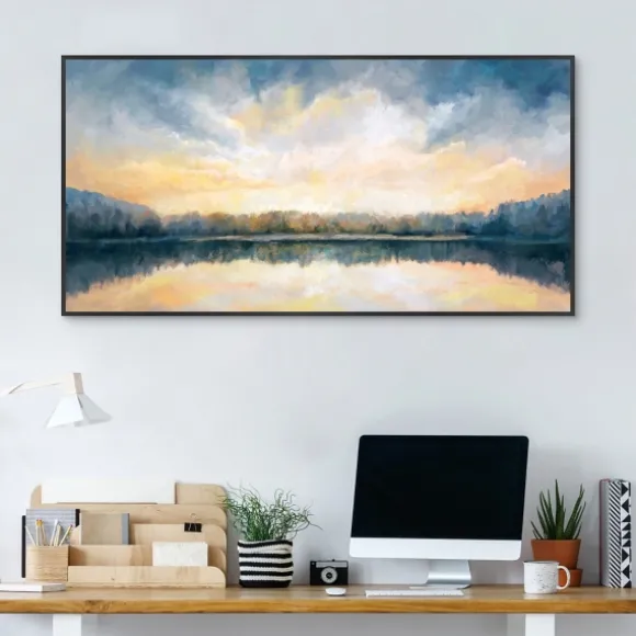 Kirkland's Home Canvas Art-Skylights Framed Canvas Art Print