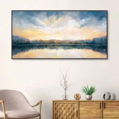 Kirkland's Home Canvas Art-Skylights Framed Canvas Art Print