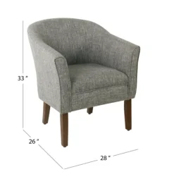 Kirkland's Home Accent Chairs-Slate Accent Chair