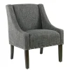 Kirkland's Home Accent Chairs-Slate Swoop Accent Chair