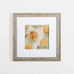 Kirkland's Home Framed Art-Slice It Citrus Ii Framed Art Print
