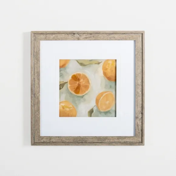Kirkland's Home Framed Art-Slice It Citrus Ii Framed Art Print