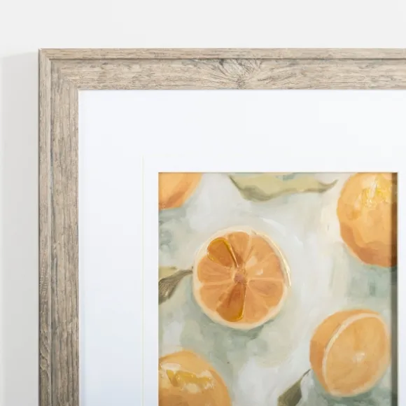 Kirkland's Home Framed Art-Slice It Citrus Ii Framed Art Print