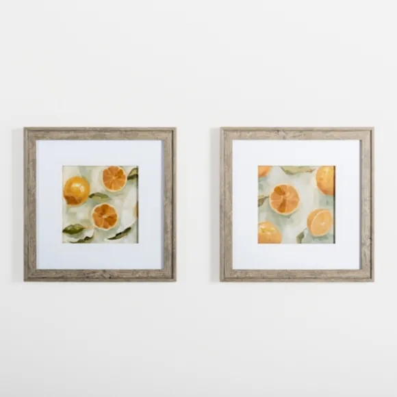 Kirkland's Home Framed Art-Slice It Citrus Ii Framed Art Print