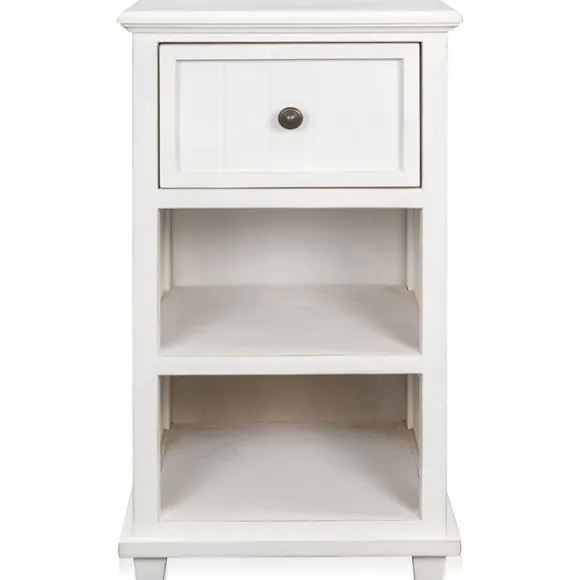 Kirkland's Home Accent & End Tables-Slim Wooden 2-Shelf Side Table