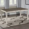 Kirkland's Home Dining Tables-Smoked Alabaster And Honey Wood Dining Table