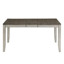 Kirkland's Home Dining Tables-Smoked Alabaster And Honey Wood Dining Table