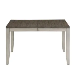 Kirkland's Home Dining Tables-Smoked Alabaster And Honey Wood Dining Table