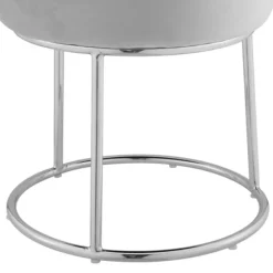 Kirkland's Home Benches & Ottomans-Smokey Velvet Vanity Stool