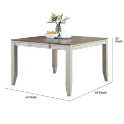 Kirkland's Home Dining Tables-Smoky Alabaster Wooden 9-Pc. Dining Set