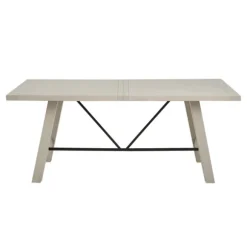 Kirkland's Home Dining Tables-Sofia Wooden Dining Table With Metal Bars