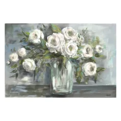Kirkland's Home Canvas Art-Soft Blooms Giclee Canvas Art Print, 48 In.