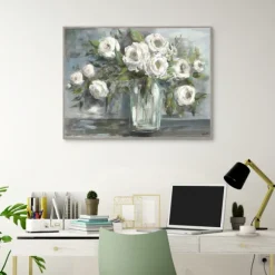 Kirkland's Home Framed Art-Soft Blooms Still Life Framed Wall Art