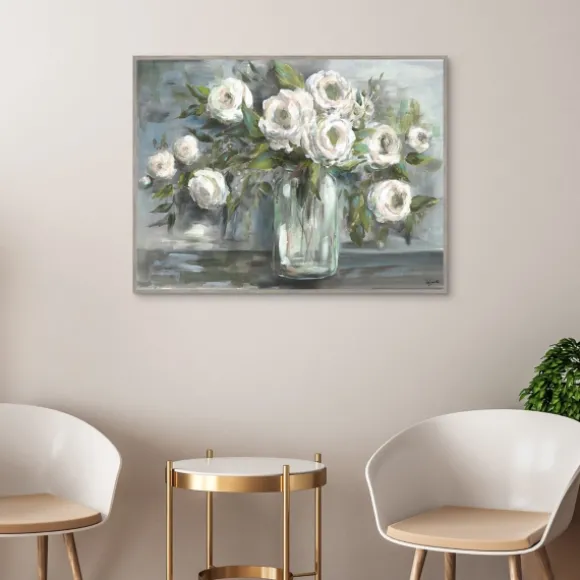 Kirkland's Home Framed Art-Soft Blooms Still Life Framed Wall Art