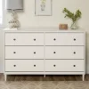 Kirkland's Home Dressers & Chests-Solid Wood 6-Drawer Dresser