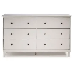 Kirkland's Home Dressers & Chests-Solid Wood 6-Drawer Dresser